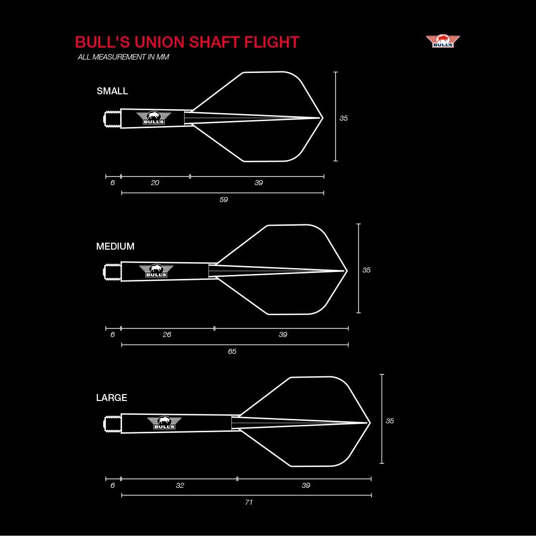 Bull`s Union Flight System No 2 Kiinteä Sulkavarsi - Image 2