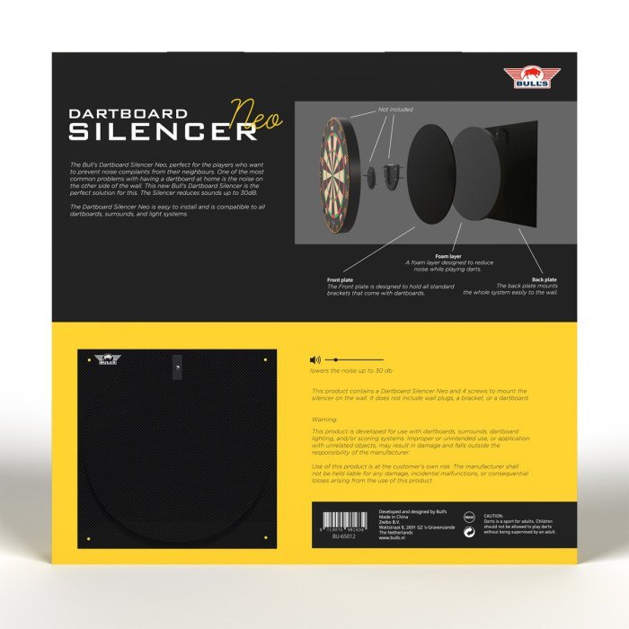 bulls-dartboard-silencer-neo-aanenvaimennin