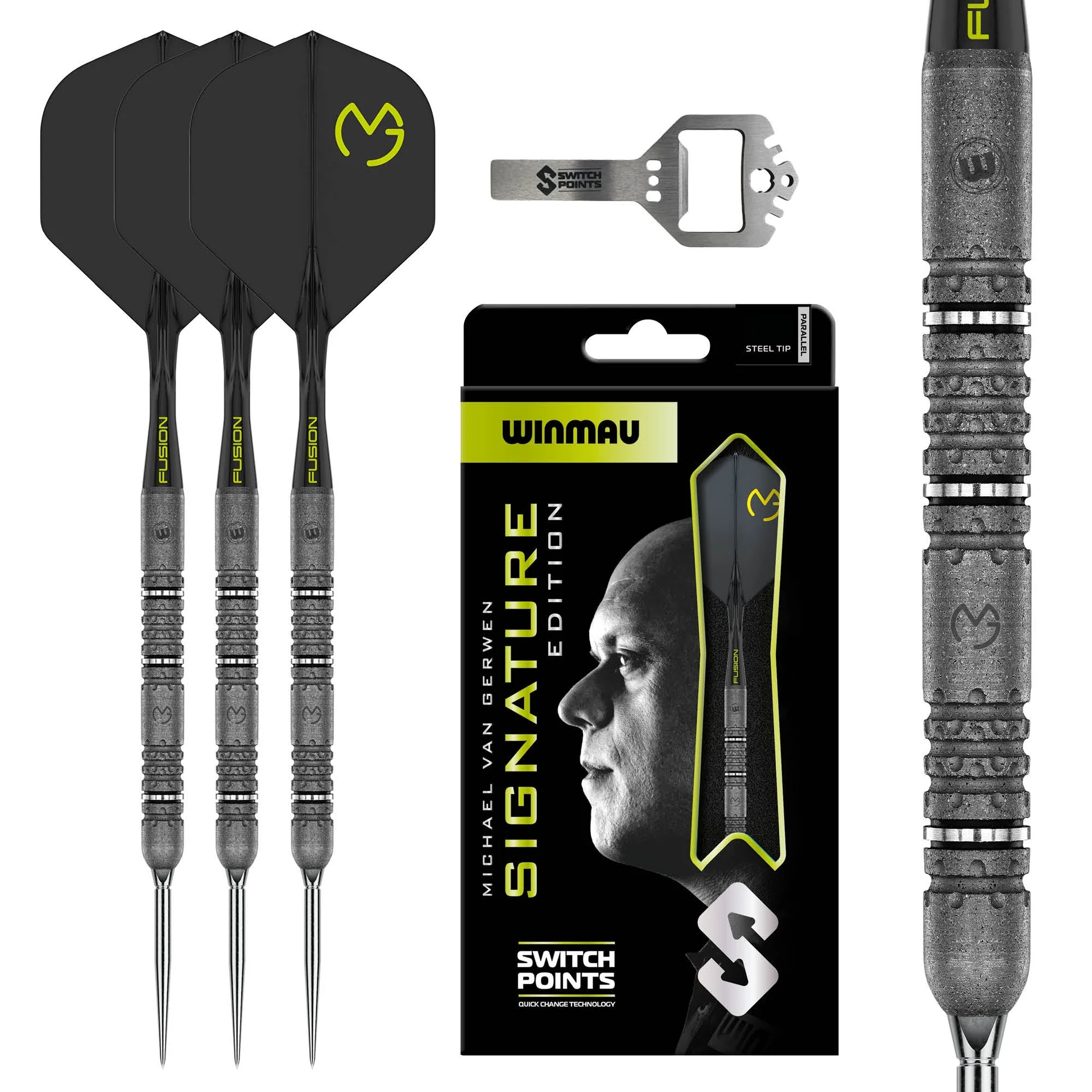 Winmau MvG Signature Edition Switch Point 90% Tikat