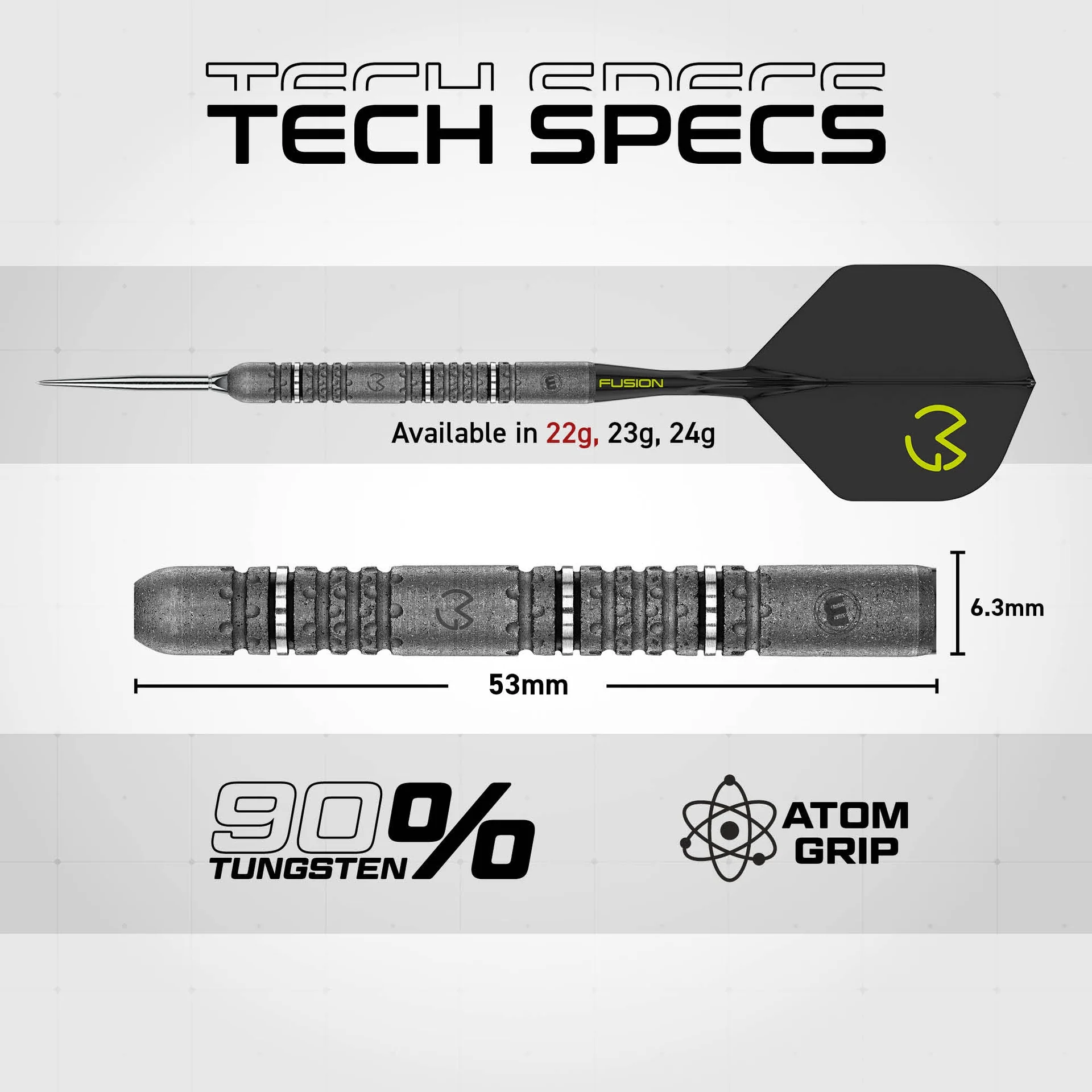Winmau MvG Signature Edition Switch Point 90% Tikat - Image 4
