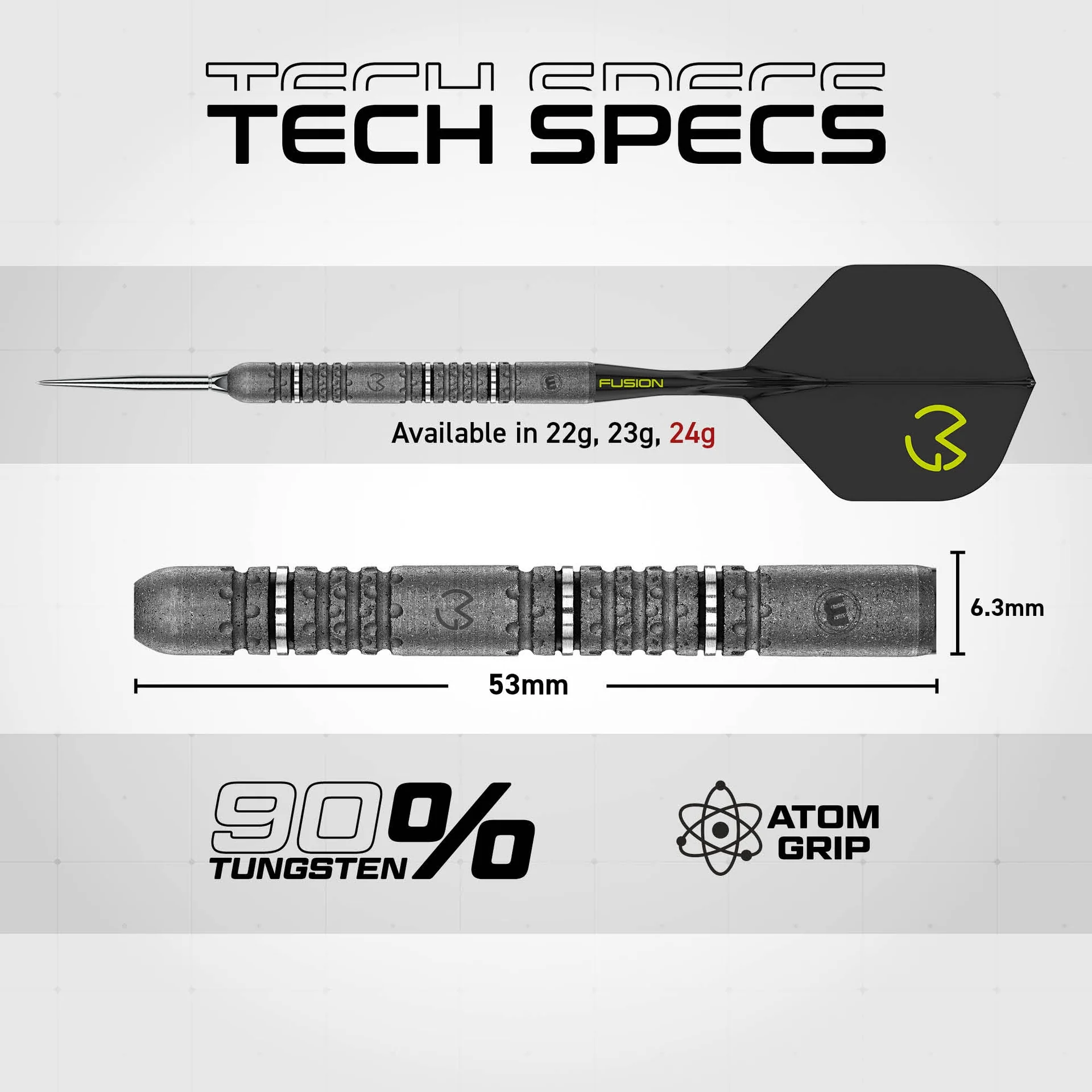 Winmau MvG Signature Edition Switch Point 90% Tikat - Image 6